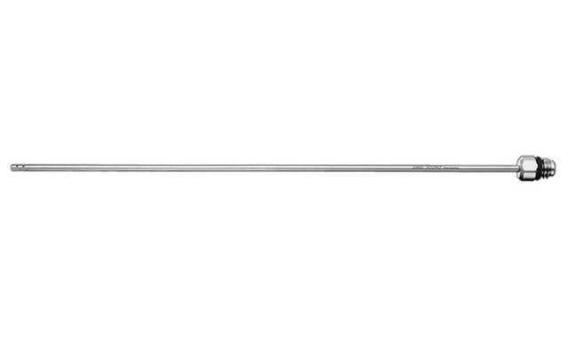 Zuig- en irrigatiebuis, 3.5 mm., lengte 36 cm.