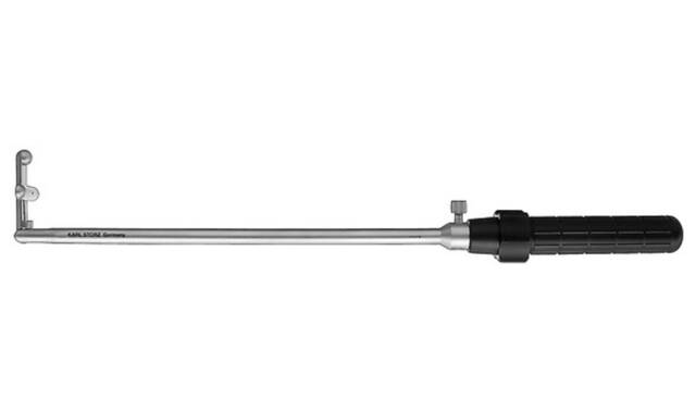 Leroy T-retractor, werklengte 30 cm.