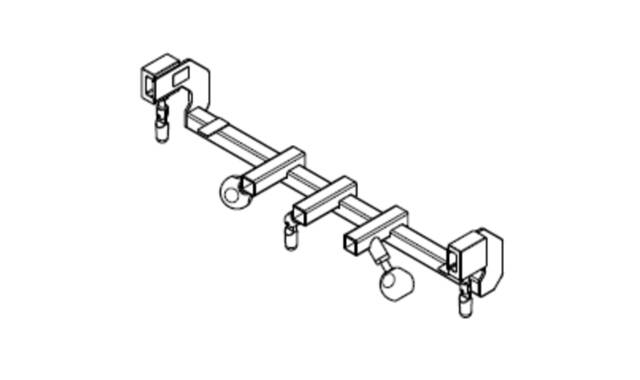 Baxter - adapter voor hoofdposit. TS 7000